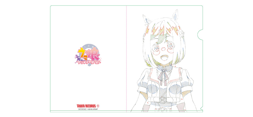 1巻原画デザインクリアファイル(スペシャルウィーク）