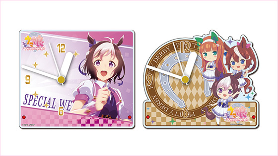 アクリル置時計