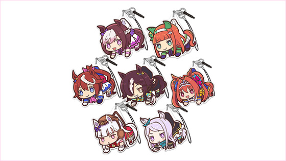 アクリルつままれストラップ