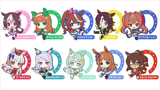 ぺたん娘ラバーストラップ