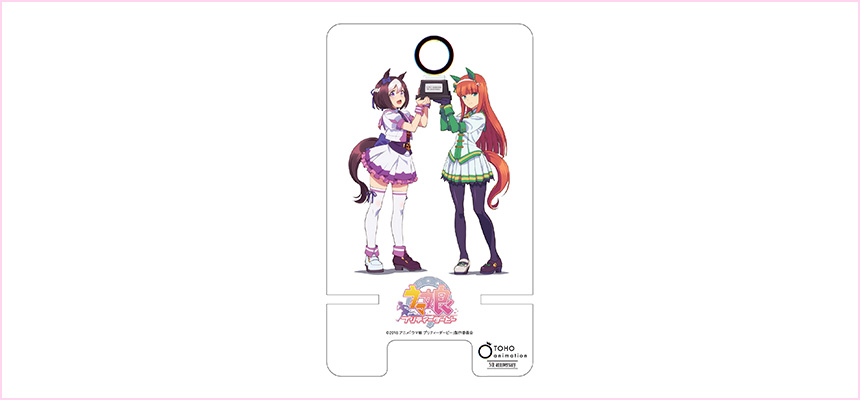5周年記念 アクリルスマートフォンスタンド