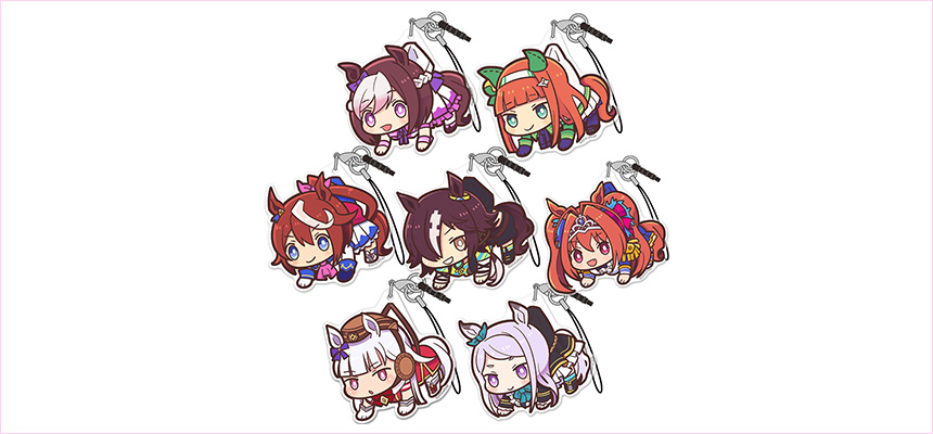 アクリルつままれストラップ